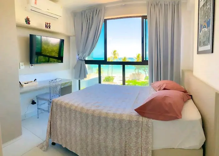 Belo Flat A Beira Mar